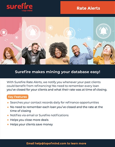 Flyer: Rate Alerts