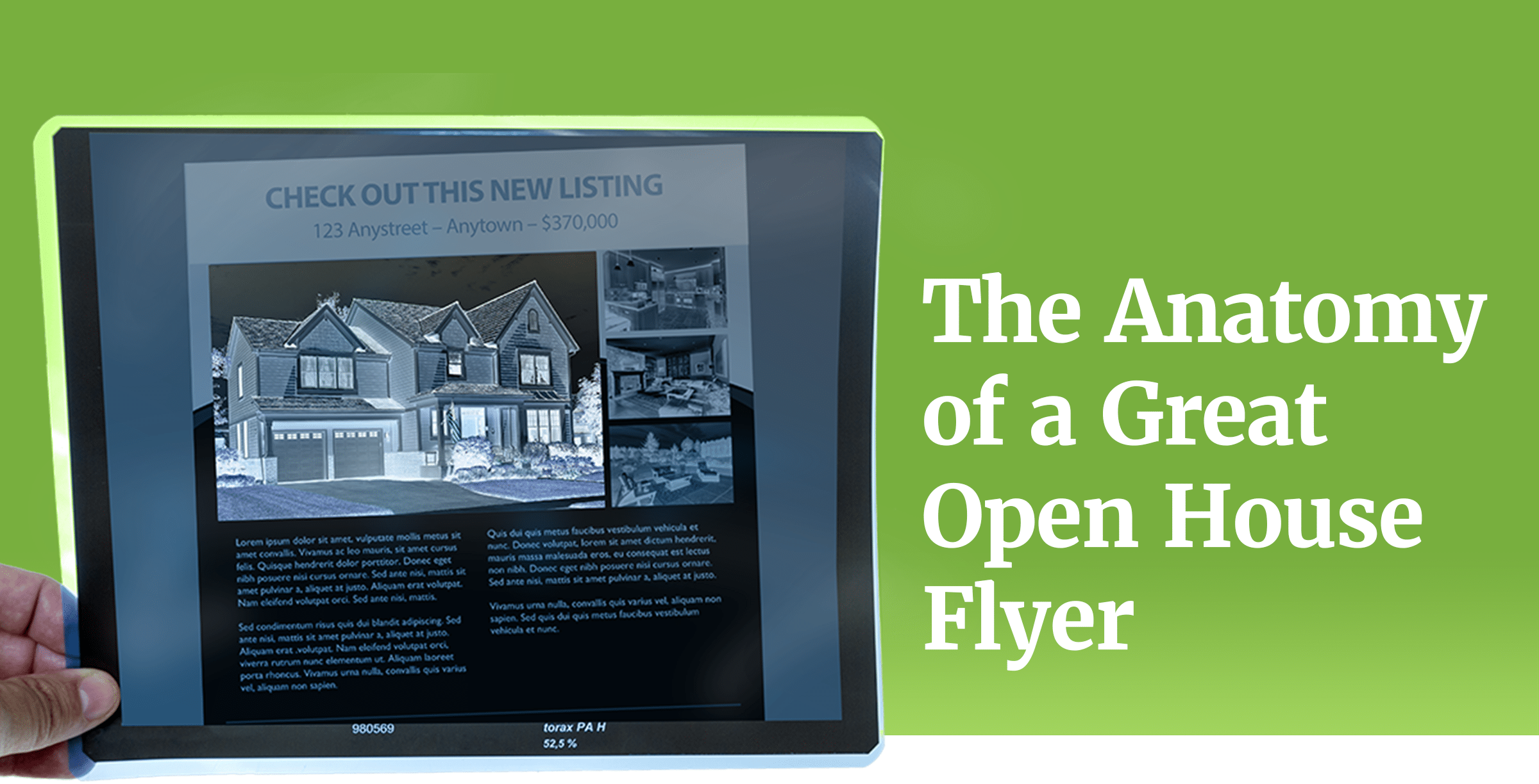 Open House Flyers