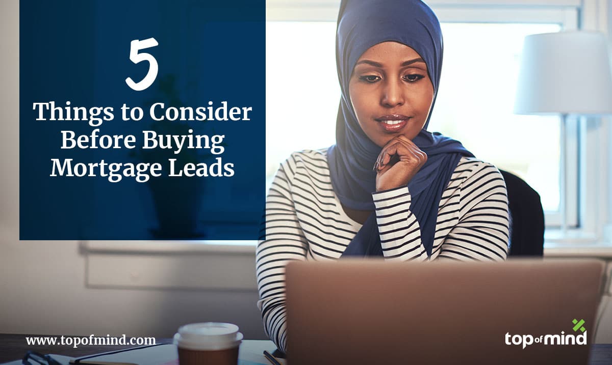Buying Mortgage Leads