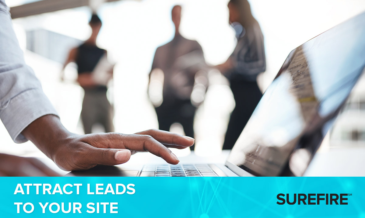 attract leads to your site